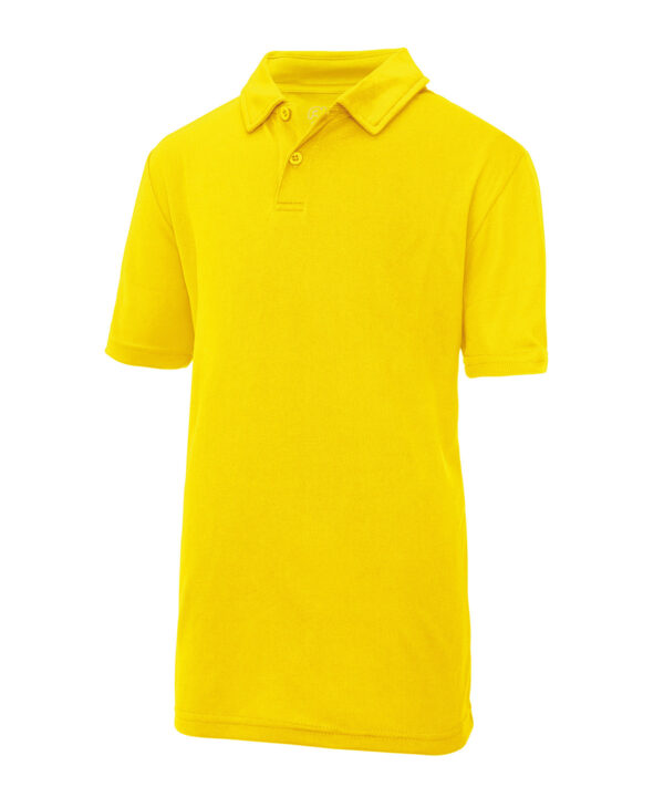 Just Cool - Kids Airtex Polo - Image 5