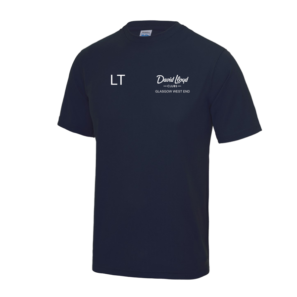 DLH - PERSONALISED Kids Airtex T-shirt (Navy)