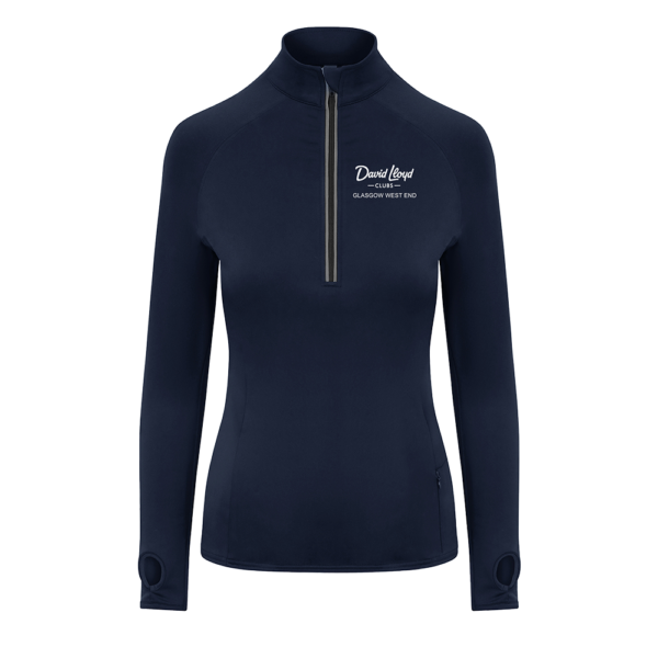 DLGWE - Ladies Half Zip (Navy)