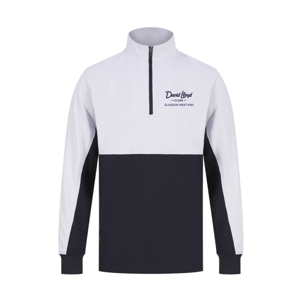 DLGWE - Mens Quarter Zip (Navy/White)