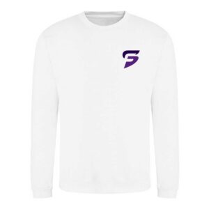 Strength & Fitness Sweatshirt (White)