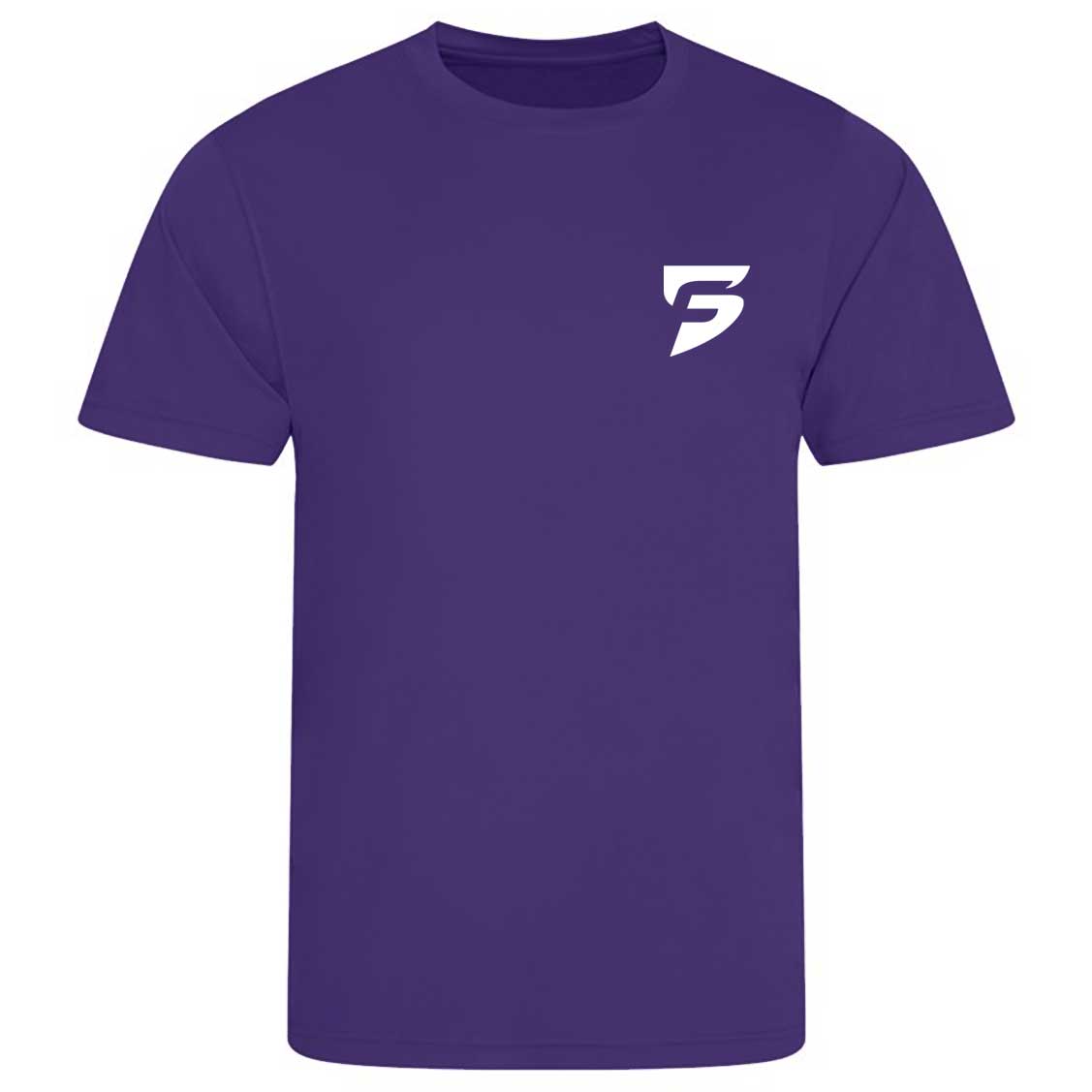 Strength & Fitness Tech T-Shirt (Purple)
