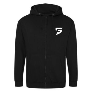 Strength & Fitness Zipper Hoodie (Black)