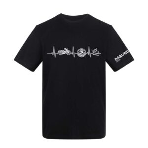 Curvy Riders Tshirt - Deep Black (AT002)