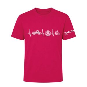 Curvy Riders Tshirt - Hot Pink (AT002)