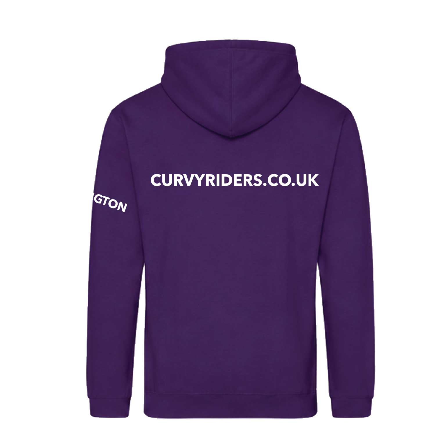 Curvy Riders Hoodie - Purple (JH001) - Image 2