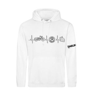 Curvy Riders Hoodie - Arctic White (JH001)
