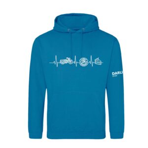 Curvy Riders Hoodie - Sapphire Blue (JH001)