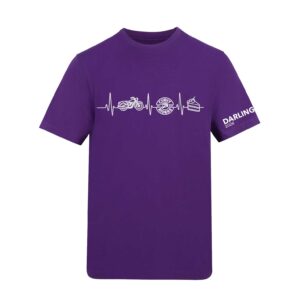 Curvy Riders Tshirt - Purple (AT002)
