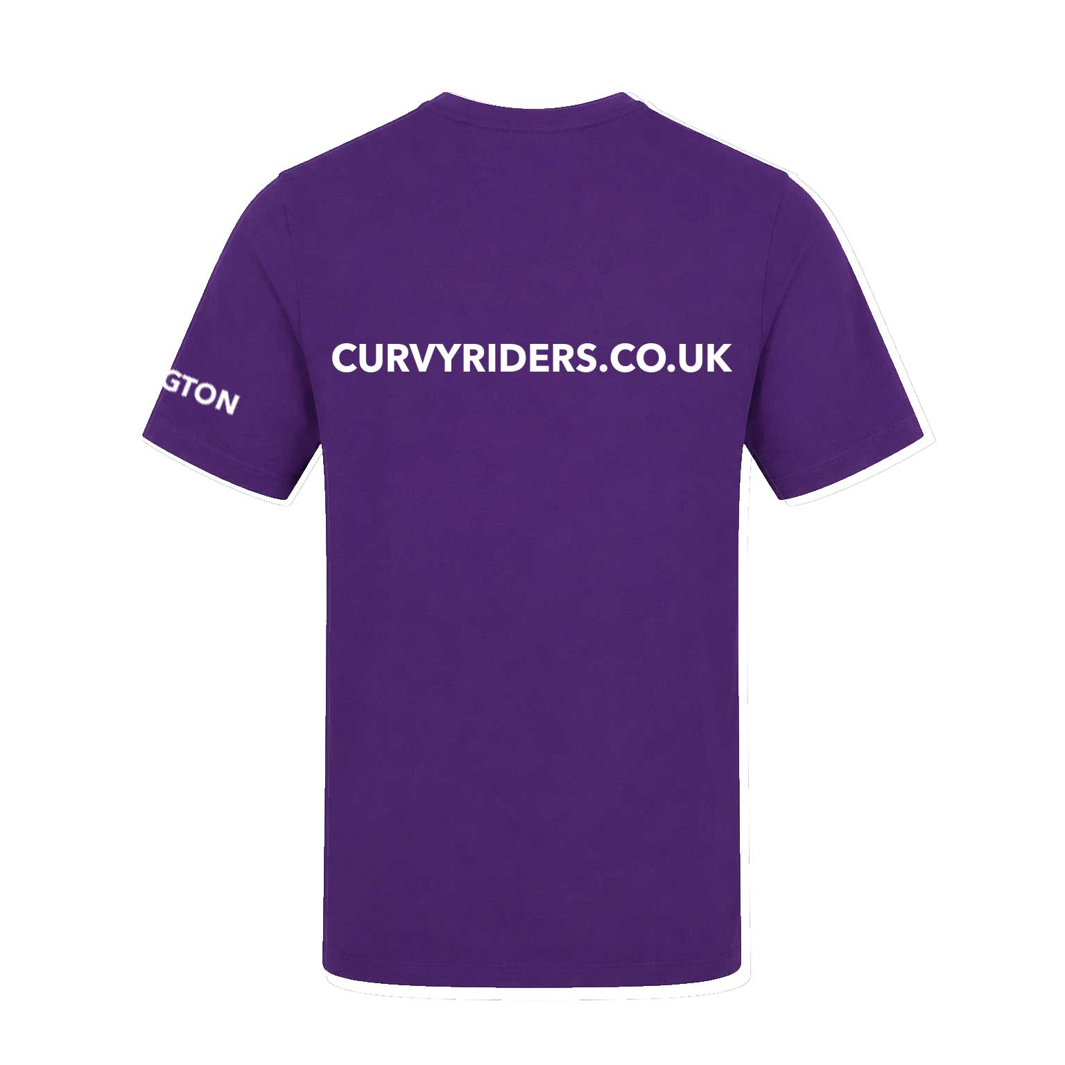 Curvy Riders Tshirt - Purple (AT002) - Image 2